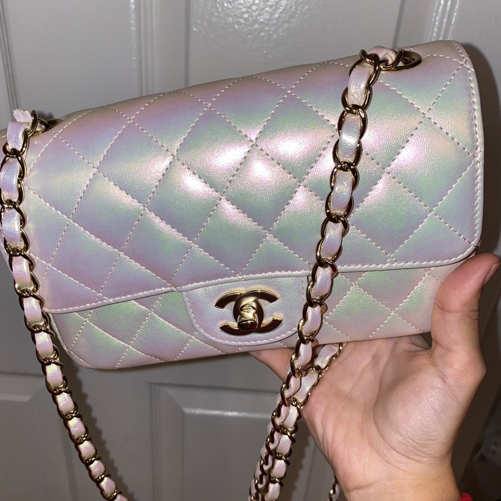 Chanel Rectangular Iridescent - Picture 3 of 14